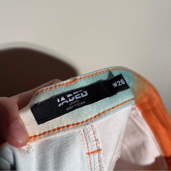 Jaded London Ombré Swirl High Waisted Pants - Picture 3 of 15